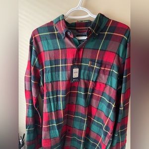 Men’s flannel size medium and small.
